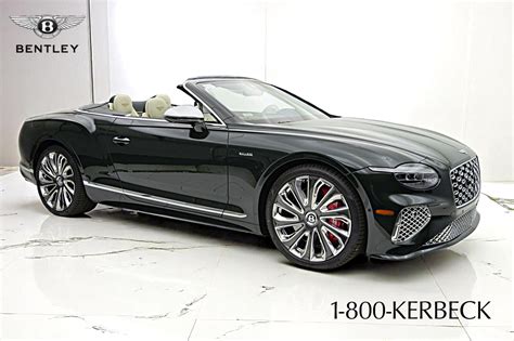 Used 2025 Bentley Continental GTC Mulliner V8 Hybrid/LEASE OPTIONS AVAILABLE ORG. MSRP $390,515 ...