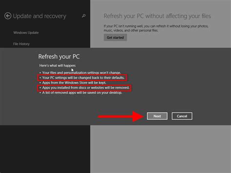 Image result for How to Refresh Window 8 Computer