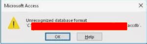 What Cause the Error Unrecognized Database Format 的图像结果