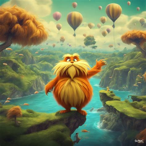 The Lorax One fish two fish | Fanart