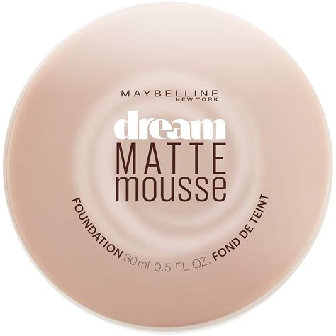 Amazon.com : Maybelline Dream Matte Mousse Foundation - Classic Ivory ...