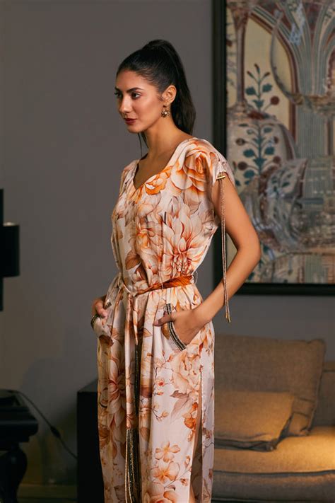 GOE Moth printed kaftan (B)
