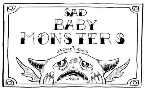 Adorable Monster Illustrations: The Sad Baby Monsters Series Makes ...