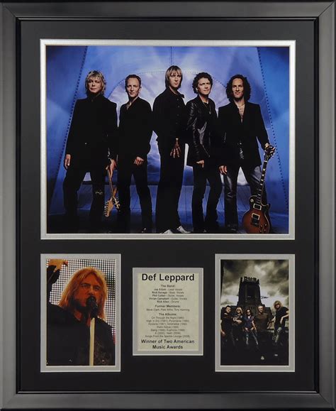 Legends Never Die Def Leppard Framed Photo Collage, 16" x 20" : Amazon ...