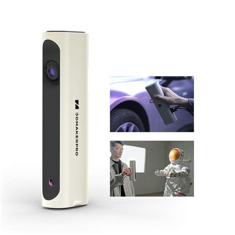 3DMakerpro Lynx 3D Scanner Large Scanning Range 0.1mm Accuracy & 10FPS Scan Speed Portable 3D ...