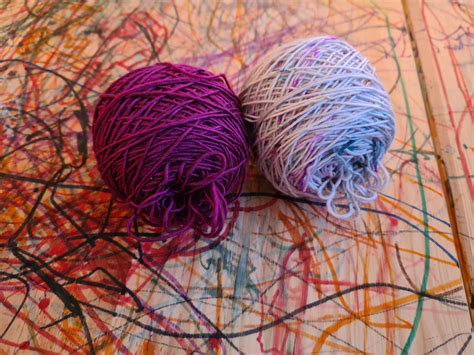 Does anyone re-skein their yarn after finishing a project? I have 40 & 50g of these yarns left ...