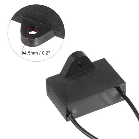 Buy uxcell Ceiling Fan Capacitor CBB61 2.5uF 250V AC 2 Wires Metallized ...