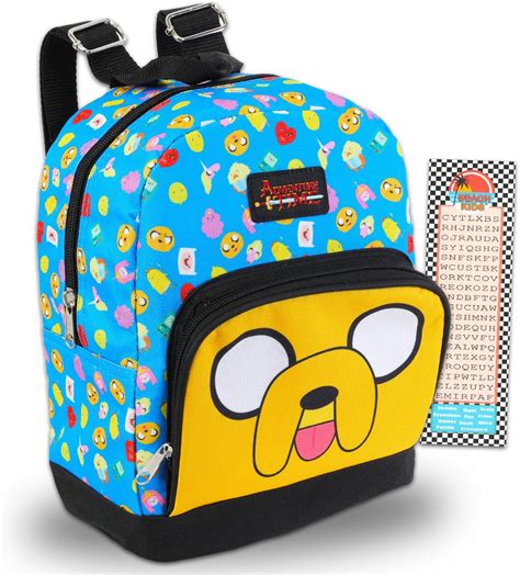 Amazon.com: Adventure Time Mini Backpack for Women Set - 10” Canvas ...