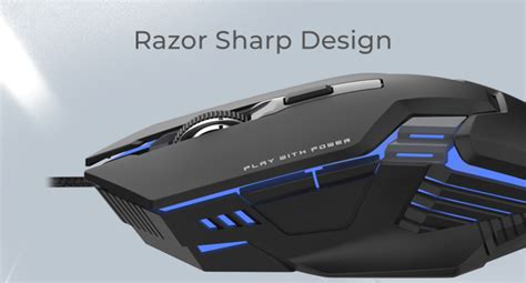 EvoFox Starter Series Spectre USB Wired Gaming Mouse | Upto 3600 DPI ...