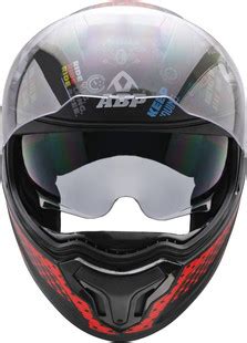 ABP Moto Air ISI & DOT Certified Full Face Helmet with Dual Visor | D10 ...