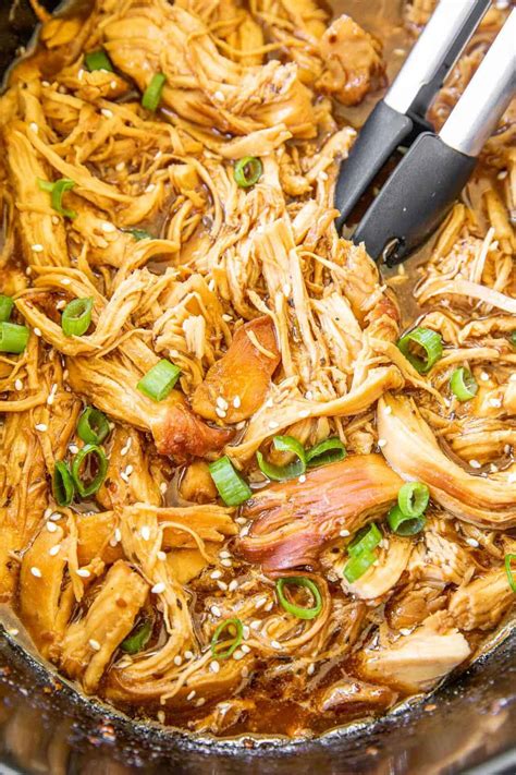 Slow Cooker Honey Teriyaki Chicken - Plain Chicken