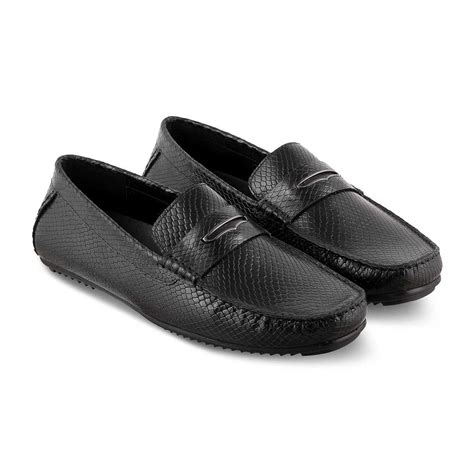 Buy Black Men's Loafers & Moccasins - The Astro Black | Tresmode