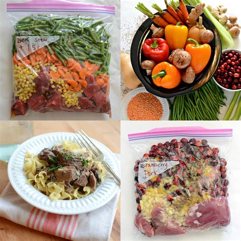 10 Quick and Healthy Freezer to Slow Cooker Recipes (NO Prep Cooking ...