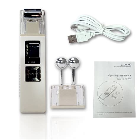 Kostech Portable Galvanic Microcurrent Skin Firming Machine, Anti-aging ...