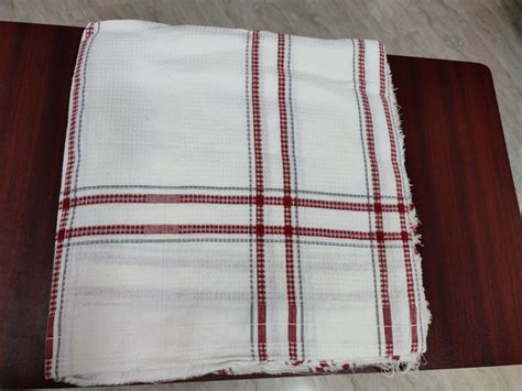 Recycled Woven Checkered Fabric Manufacturer, Supplier from Karur