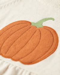 Girls Short Raglan Sleeve Intarsia Pumpkin Knit Sweater Dress - Lil ...