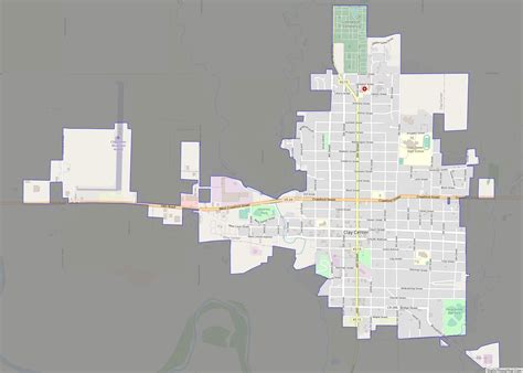 Map of Clay Center city, Kansas - Thong Thai Real