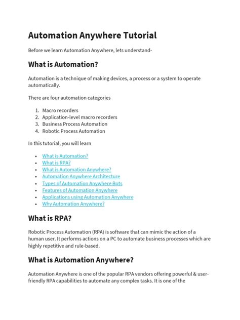 Automation Anywhere Variable Tutorial 的图像结果
