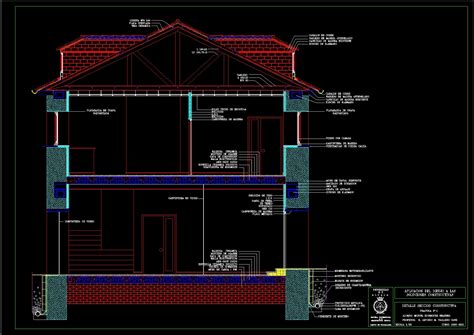 House Building Cross Section AutoCAD Drawing DWG File Cadbull ...