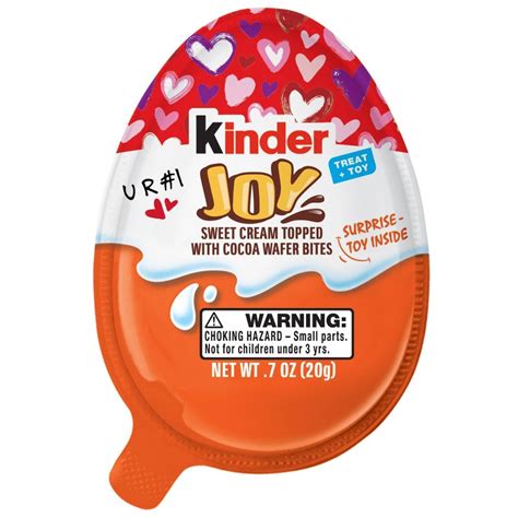 Buy Kinder Joy Valentine's Egg - 0.7oz Colors May Vary Online at Lowest ...