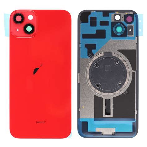 Replacement For iPhone 14 Plus Back Glass Panel With Magsafe Magnet-Re