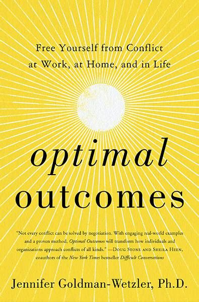 Optimal Outcomes By Jennifer Goldman-Wetzler