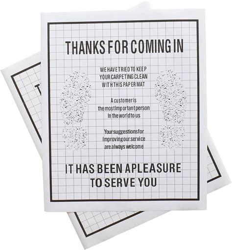 Amazon.com: White Car Paper Floor Mats : 50 Pcs Disposable Floor Cars ...