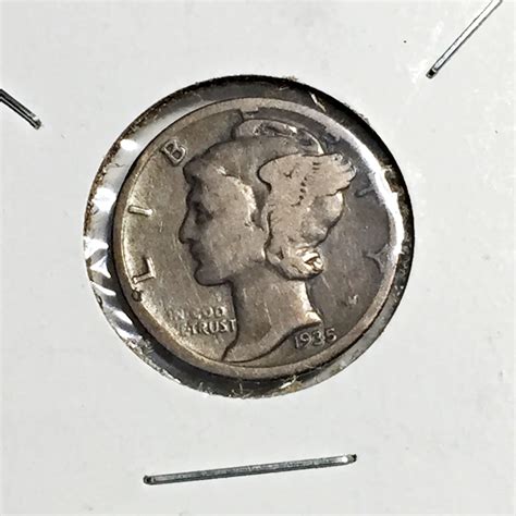1935-S Silver Mercury Head Dime | Property Room