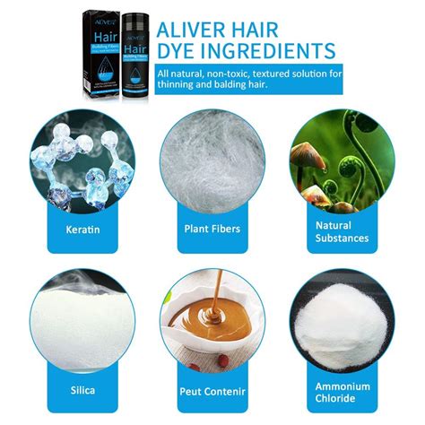 Buy Hair Fibers For Thinning Hair, Conceals Hair Loss, Hair Building ...
