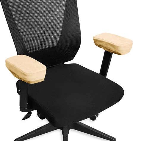 HOKIPO Foam Chair Arm Rest Cushion Pad for Office Chair Comfy Armrest ...