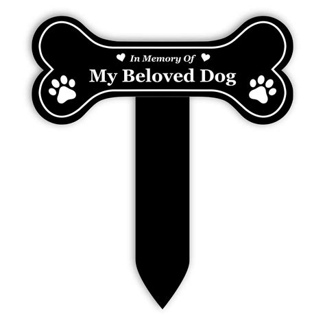 Buy OriginDesigned New Large Pet DOG Memorial Stake - Engraved Plaque ...