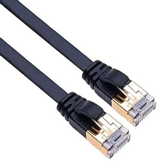 High Speed Flat Cat7 Ethernet Cable | Network Patch Cable for Router TP ...
