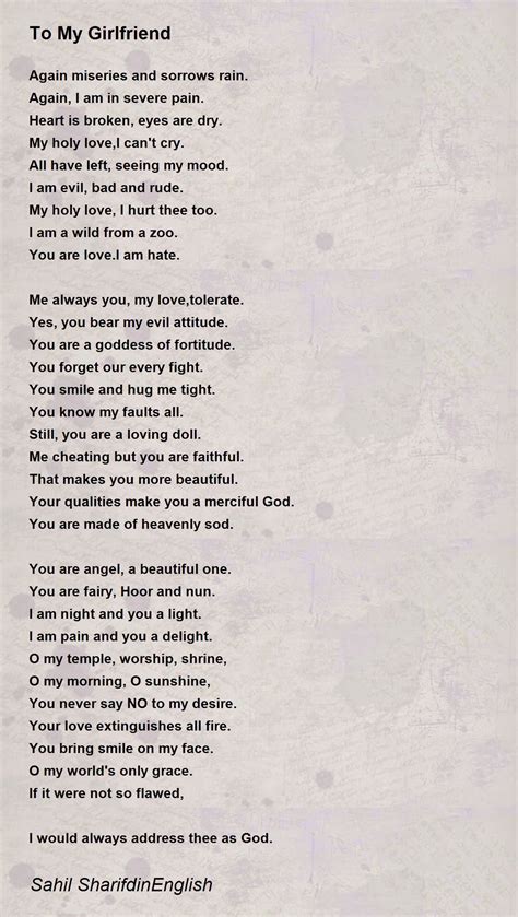 Best Girlfriend Poems