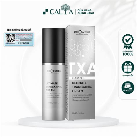Drceutics Tranexamic Cream Reduces Slingshotm, Fade Dark Spots, Improves Thin Skin, Brightens ...