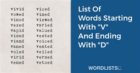List Of Words Ending In "or"