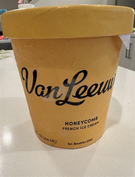 Van Leeuwen honeycomb French ice cream : r/icecream