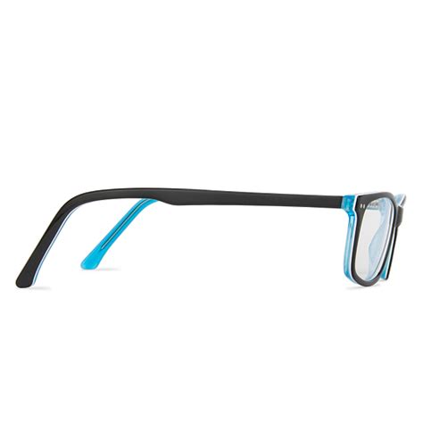 Buy Black Transparent Sky Blue Full Rim Rectangle Vincent Chase Classic ...