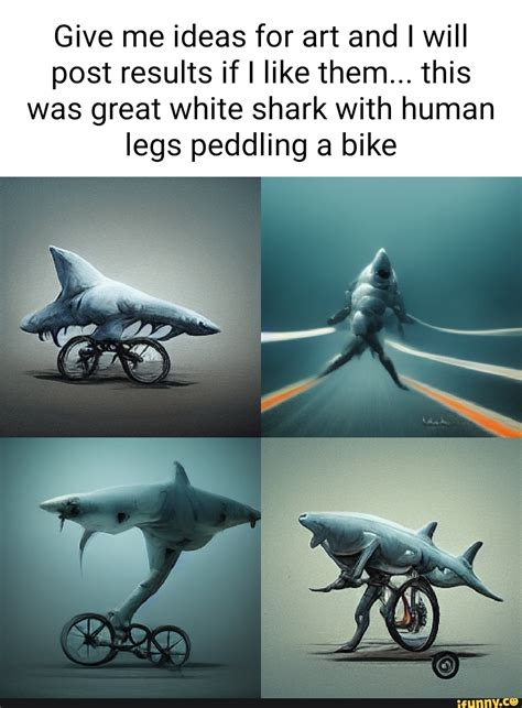 Shark With Human Legs
