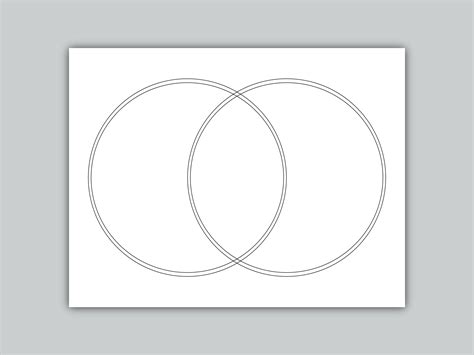 Blank Venn Diagram Template