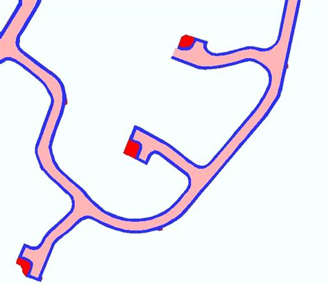 ArcMap File Clip Shapefile 的图像结果