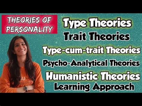 Personality Theories - Type Theories - Trait Theories - B.Ed. - M.Ed ...