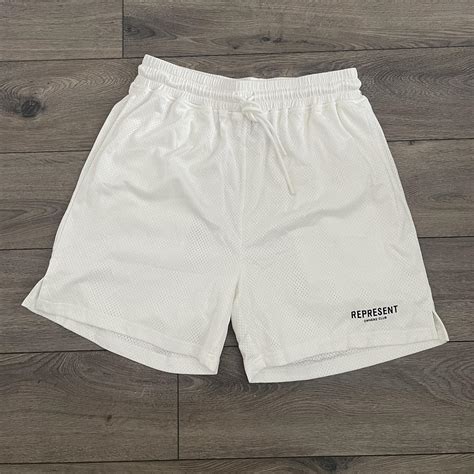 Essentials Men's White Shorts | Depop