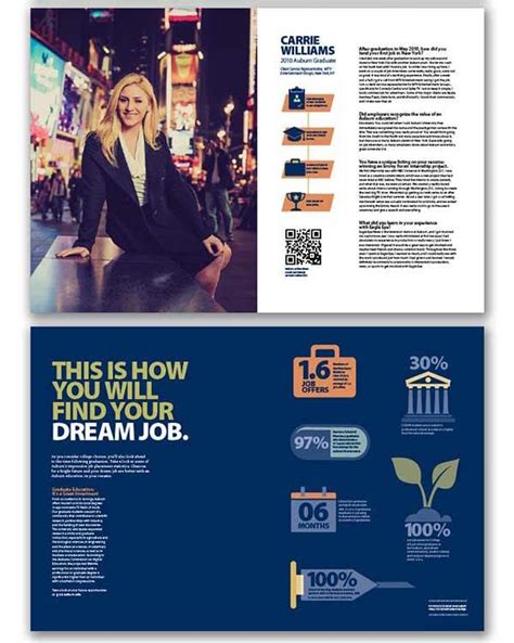 brochure design university