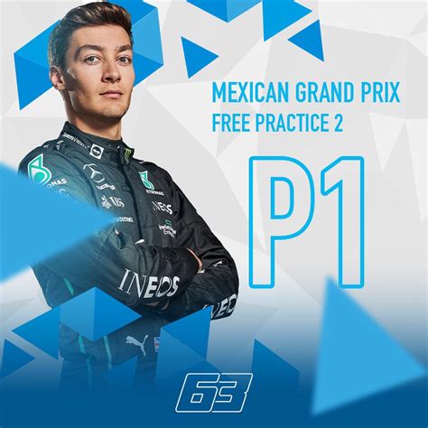 Once again, P1 one in practice! Nicely done George, nicely done. : r ...