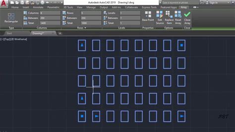 Image result for Comando Array AutoCAD