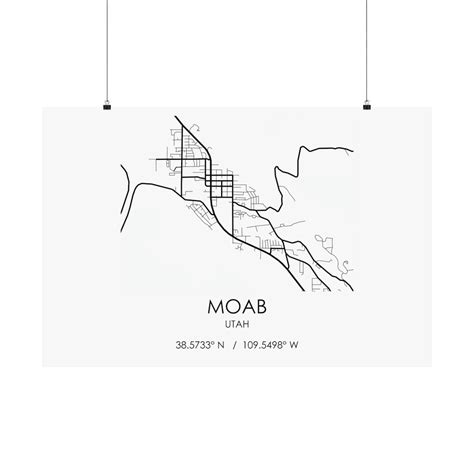 Map Of Moab Utah