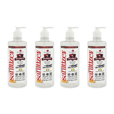 NO-BACT 72% w/w Ethyl Alcohol Multipurpose Antiseptic & Anti Bacterial ...