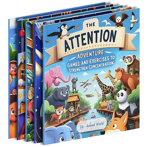 Hidden Pictures Book Set of 5, Search and Find Books, Puzzle Books ...