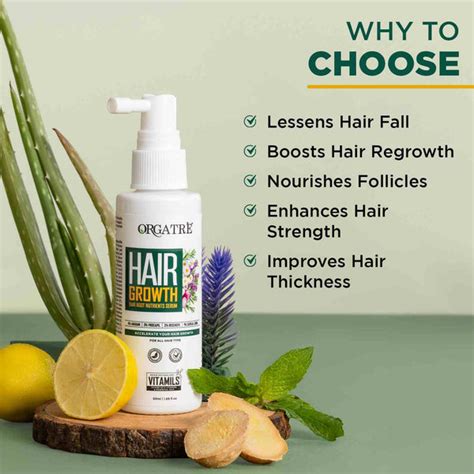 Buy Hair Growth Serum | 3% Redensyl Hair Growth Serum – Orgatre