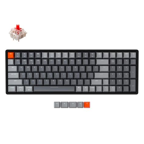 Клавиатура Keychron Red Switch RGB Aluminum Frame Gateron G pro ...